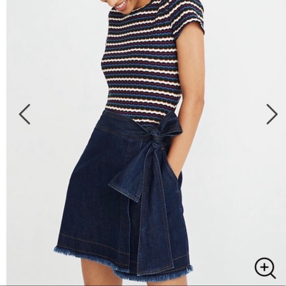 Madewell x Karen Walker® Denim Killick Skirt